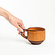 Wooden large cedar mug for drinks 400 ml. C74. Water Glasses. ART OF SIBERIA. My Livemaster. Фото №4