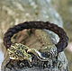 Leather bracelet - Dragon, Bead bracelet, Volgograd,  Фото №1