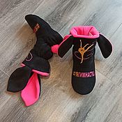 Обувь ручной работы handmade. Livemaster - original item Warm-up boots for gymnastics. Handmade.