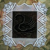 Для дома и интерьера handmade. Livemaster - original item Crocheted napkin 