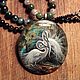  Pendant necklace made of labradorite. Stones. juliaChernysheva. Online shopping on My Livemaster.  Фото №2