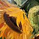 Painting 'Sunflowers' 30h60cm Hand-painted, oil on canvas. Pictures. ommandalaom. My Livemaster. Фото №6