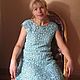 Dress 'Mint turquoise', Dresses, Zarechny,  Фото №1
