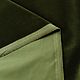Ткань костюмная вельвет (зеленый) 100% хлопок , 50 см * 149 см, Италия. Ткани. Toscana-tessuti. Ярмарка Мастеров.  Фото №4