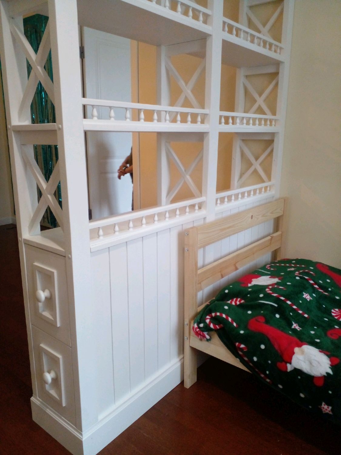 Стеллаж перегородка в скандинавском стиле под ваш размер на заказ в ...