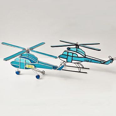 Вертолет стреляющий дисками