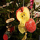 Toy on the Christmas tree "Red Apple". Christmas decorations. Katerina Reznichenko 'Happy-flower'. My Livemaster. Фото №4