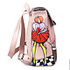 Backpack 'Ethno Alice'. Backpacks. Pelle Volare. My Livemaster. Фото №4