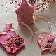 Scented sachet: Florentine sachet with roses, Gift set of 4 pcs. Aromatic sachets. Malenkie radosti (bronven). My Livemaster. Фото №8