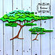 Cutting of felt ' African tree'. Felts. kidomi (kidomi). Online shopping on My Livemaster.  Фото №2