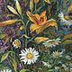 country bouquet. Oil painting wild flowers. Pictures. Tatiana Chepkasova. Online shopping on My Livemaster.  Фото №2
