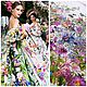 Ткань DOLCE&GABBANA хлопок шитье ,Италия, Ткани, Москва,  Фото №1