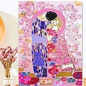Картины и панно handmade. Livemaster - original item Painting Kiss Klimt. a wedding gift. Handmade.