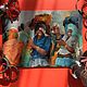 Индийские женщины картина маслом. Картины. Картинки от Юльфинки (Сафина Юля). Интернет-магазин Ярмарка Мастеров.  Фото №2