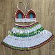 Вязаный топ и юбка. Юбки. nata_i_knit (klepalova). Ярмарка Мастеров.  Фото №4