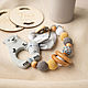 Juniper rodent, a gift for a baby, Teething toys, St. Petersburg,  Фото №1