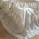 Linen bedding 'Snow-white tenderness' in stock, Bedding sets, Ivanovo,  Фото №1