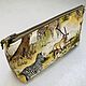 Africa - cosmetic bag pencil case with zipper, Beauticians, Vladimir,  Фото №1