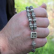 Фен-шуй и эзотерика handmade. Livemaster - original item Rosary made of 925 sterling silver, on a silver cable HH0122. Handmade.