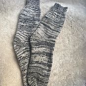 Аксессуары handmade. Livemaster - original item Woolen thin socks for shoes 25cm. Handmade.