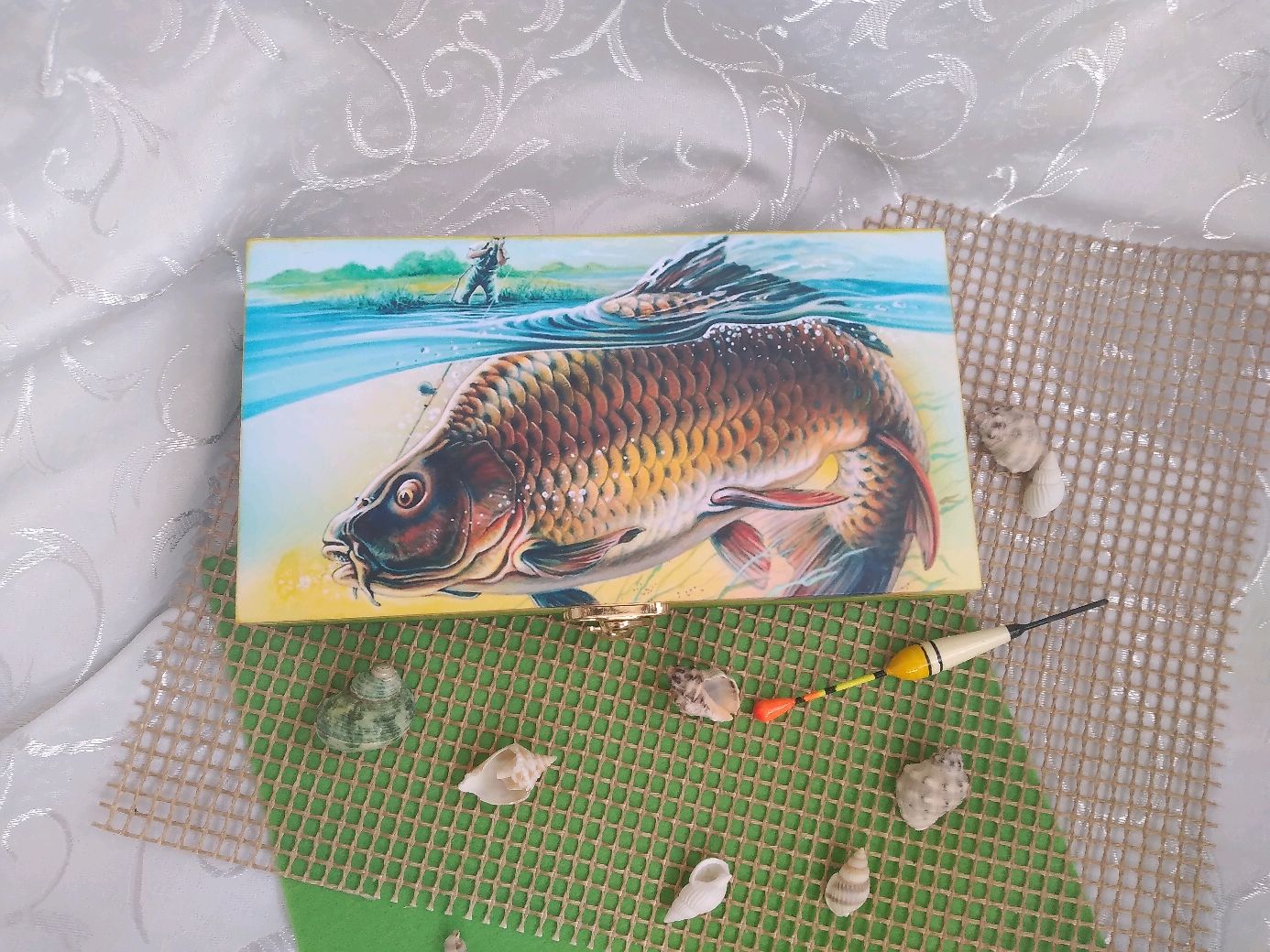 Мужская шкатулка- мормышница, купюрница в интернет-магазине Ярмарка ...