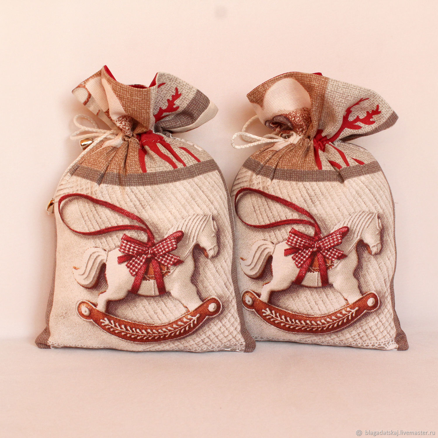 Мешочки для подарков в интернет-магазине Ярмарка Мастеров по цене 150 ...