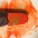 Ferro Sunshine overglaze paint No. №171250 orange. Blanks for jewelry. Russian Enamels. Online shopping on My Livemaster.  Фото №2