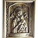 Carved icon of the mother of God 'Passionate', the solid ash patina, Icons, Orekhovo-Zuyevo,  Фото №1