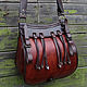 Hunting bag made of RD leather, jagdtash mod.VD Contrast, Gifts for hunters and fishers, Sevsk,  Фото №1