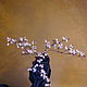 Интерьерный букет 'Ветви Сакуры' композиция. Букеты. Евгения 'HAT TIME' шляпы и цветы. Интернет-магазин Ярмарка Мастеров.  Фото №2