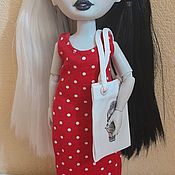 Куклы и игрушки handmade. Livemaster - original item Summer dress 
