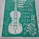 4515 adhesive-based Stencil reusable, Stencils, Orel,  Фото №1