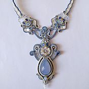Украшения handmade. Livemaster - original item Necklace-pendant  "Drops". Handmade.