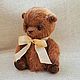 Teddy bear from mohair Tim..author Teddy bear, Teddy Bears, Karpinsk,  Фото №1