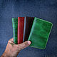 Purse leather for the traveler, multicolor. Wallets. Labour. My Livemaster. Фото №5