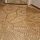 Order Round jute carpet. Ekostil. Livemaster. . Floor mats Фото №3