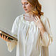 Nightgown made of vanilla cotton, Combination, Moscow,  Фото №1