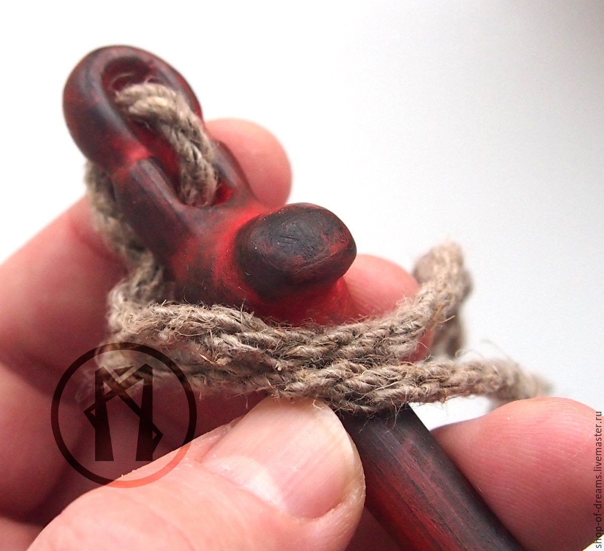 Кованая заколка для волос. Спица оберег. Булавка древняя. Цыганская иголка. Спица оберег.