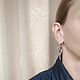 Серьги №1 "Ведунья" двухголовая змея, длинные, висячие. Серьги классические. Сергей (Жук). Ярмарка Мастеров.  Фото №6