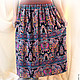 Skirt summer 'Eastern patterns' from staples, Skirts, Mytishchi,  Фото №1