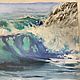 Order Seascape painting Wave gift for Navy Day. paintmart (oikos). Livemaster. . Pictures Фото №3
