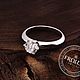 Золотое кольцо с бриллиантом 0,7 карат. Кольцо помолвочное. FROLOF Jewelry. Интернет-магазин Ярмарка Мастеров.  Фото №2