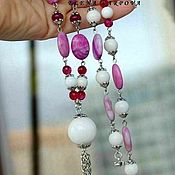 Украшения handmade. Livemaster - original item Set. Beads Earrings. Handmade.