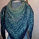 Knitted Bacchus ' Olive gradient..!!', Shawls, Belovo,  Фото №1