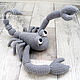 Scorpio. Crochet toy on the frame. Stuffed Toys. GALAtoys. My Livemaster. Фото №4