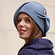 The velour hat from the 'Cloche antique', Hats1, Moscow,  Фото №1
