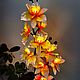 Order Flower-nightlight orchid 'Sun'. Elena Krasilnikova. Livemaster. . Nightlights Фото №3