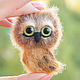 Felted Owl brooch, Brooches, Arkhangelsk,  Фото №1