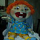 Redhead-Ginger-Freckles. Doll speech therapy. Stuffed Toys. teatr.tati. My Livemaster. Фото №5