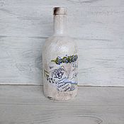 Для дома и интерьера handmade. Livemaster - original item Vase bottle in the style of Provence. Handmade.